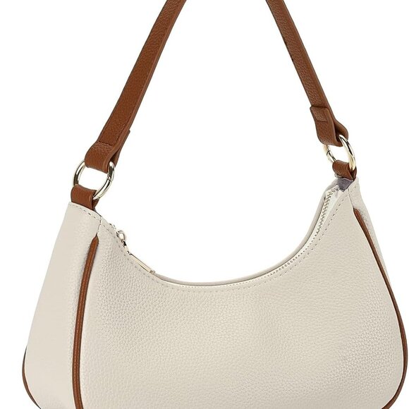 Handbags - Women's Small Leather Crossbody Shoulder Bag with Detachable Straps